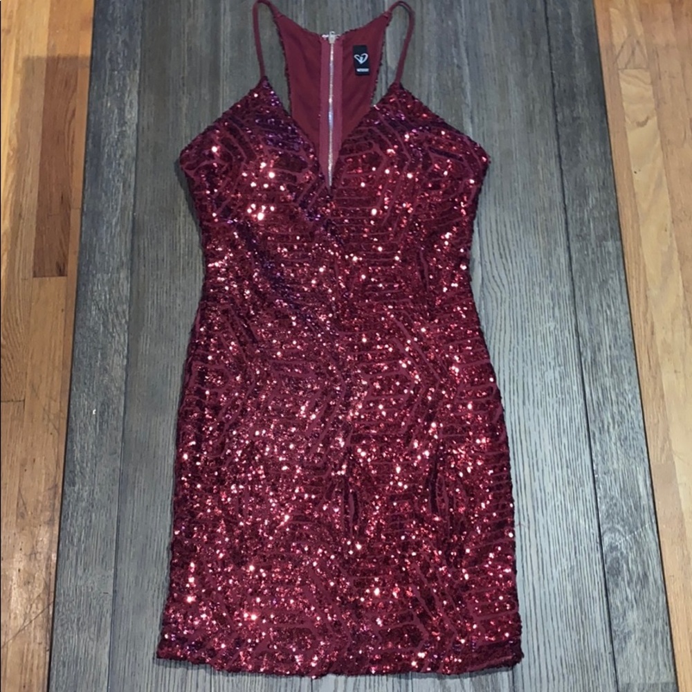 sequin bodycon dress
